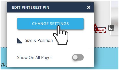 Pinterest Pin Button